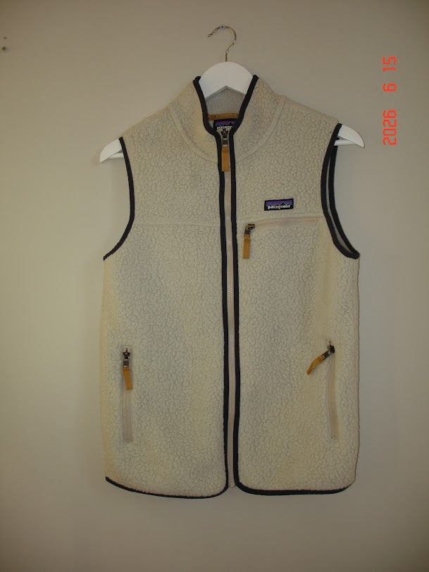 patagonia retro pile vest M