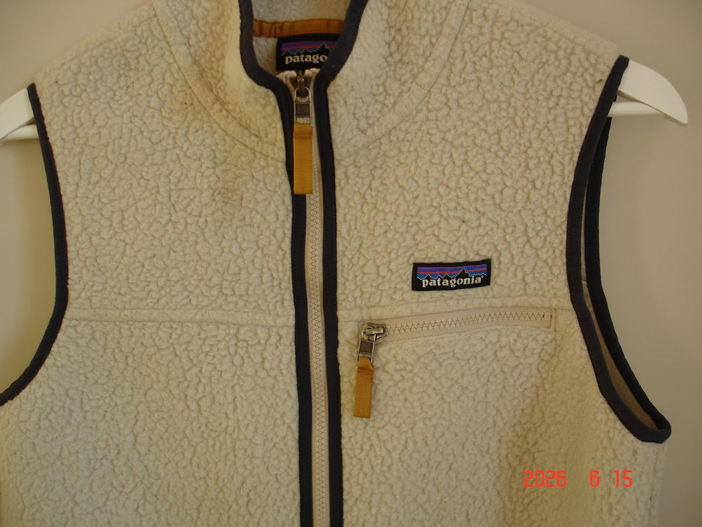 patagonia retro pile vest M
