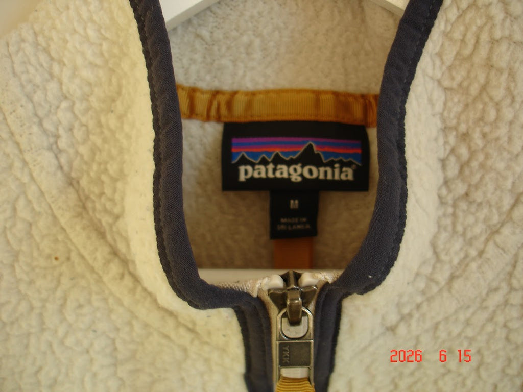 patagonia retro pile vest M