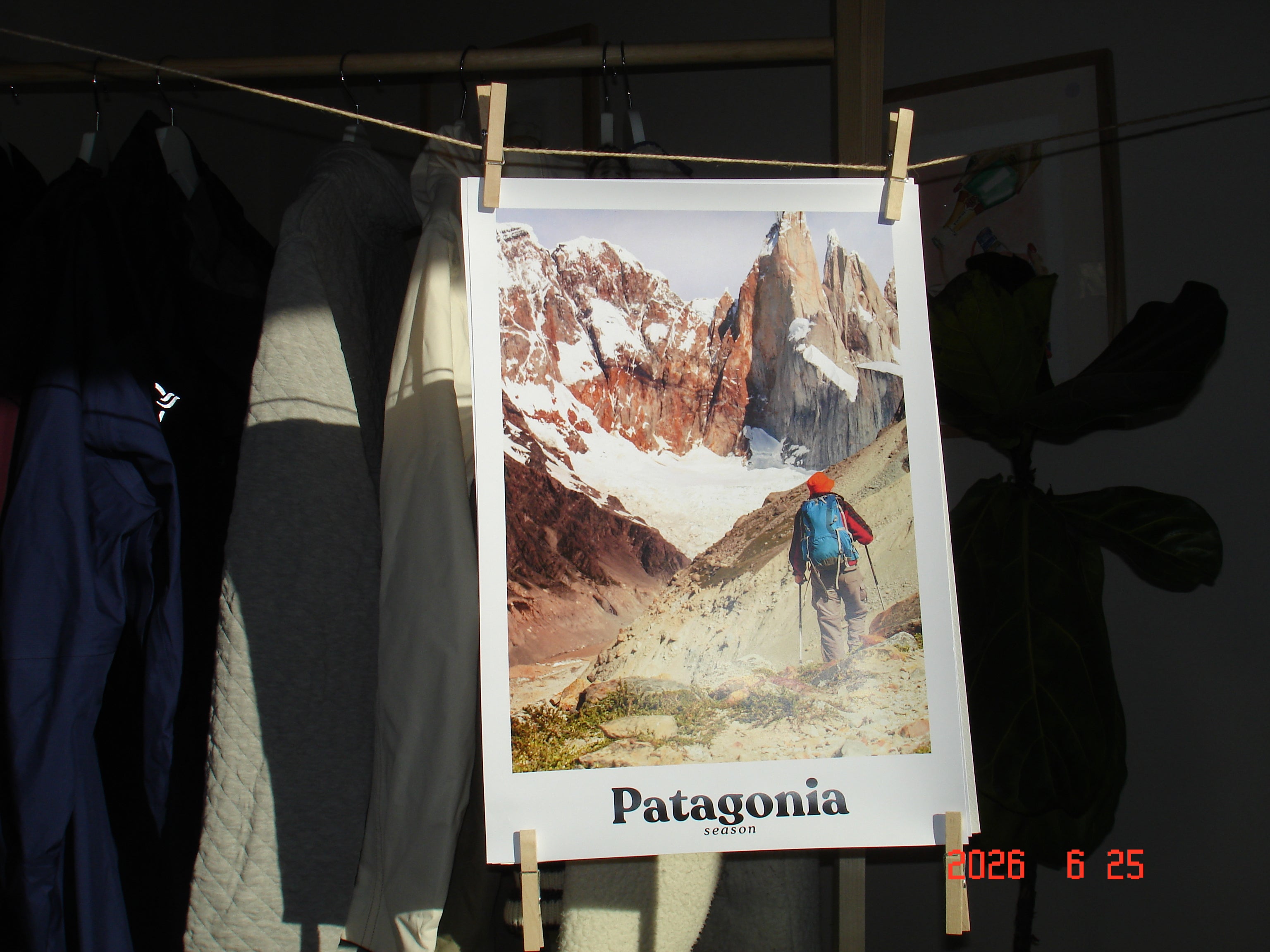 Patagonia poster A3 "backpacker"
