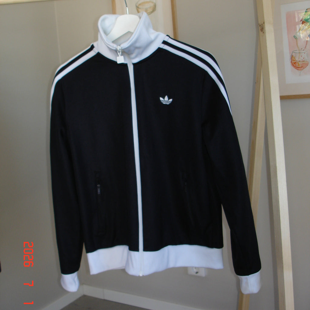 Adidasjacka M svart/vit